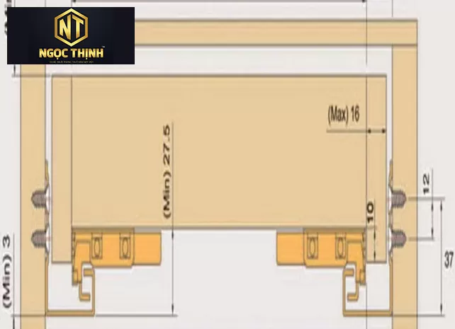 Ray âm giảm chấn tại  Phú Thạnh Ray âm giảm chấn tại  Phú Thạnh